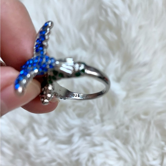 Hummingbird Ring Sterling Silver 925 - Picture 6 of 15
